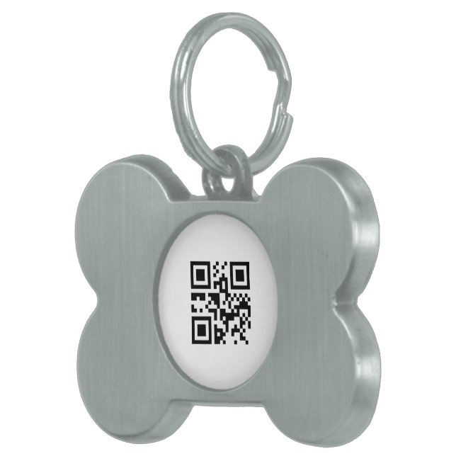 Placa para mascotas enmarcada (Frente Derecha)