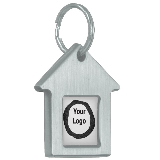 Placa para mascotas enmarcada (Frente Izquierda)