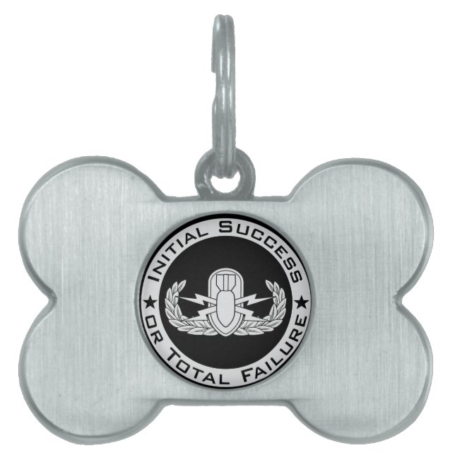 Placa Para Mascotas EOD ISoTF (Frente)