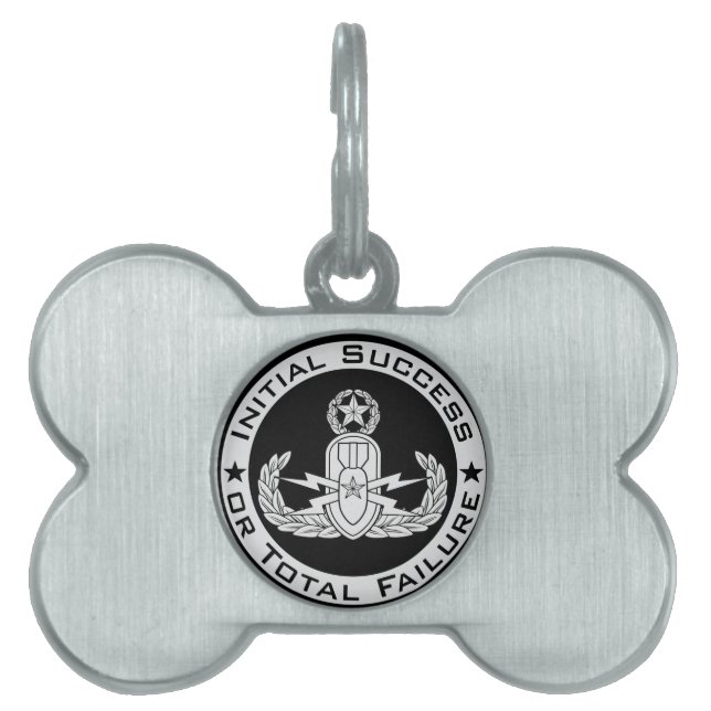 Placa Para Mascotas EOD ISoTF principal (Frente)