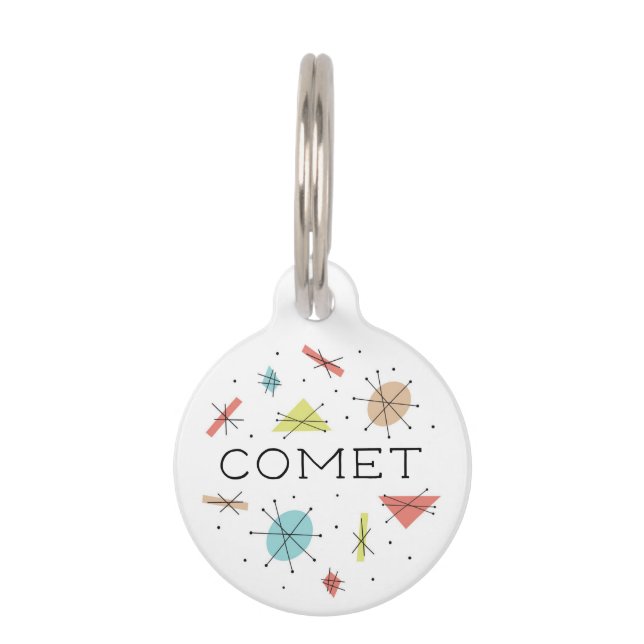 PLACA PARA MASCOTAS ERA ATÓMICA (Anverso)