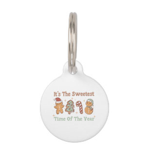 Placa Para Mascotas Es la mejor época del año de divertidas navidades