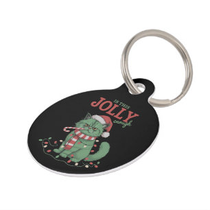 Placa Para Mascotas Es lo suficientemente alegre esta fiesta de Navida