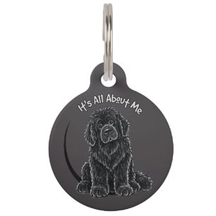 Placa Para Mascotas Es todo sobre mí (como debería ser)