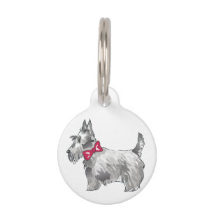 Placa Para Mascotas Escocés