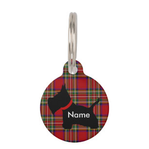 Placa Para Mascotas Escocés ningunos 8