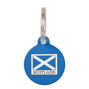 Placa Para Mascotas Escocia