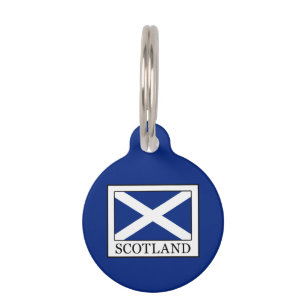 Placa Para Mascotas Escocia