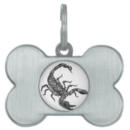 Placa Para Mascotas Escorpión