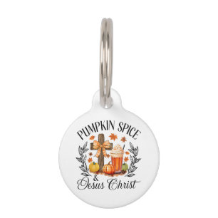 Placa Para Mascotas Especie De Calabaza Y Calabaza De Jesucristo Chris