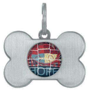 Placa Para Mascotas Esperanza Sea El Milagro Hermoso Inspirador