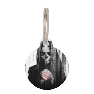 Placa Para Mascotas Esperas de la muerte de Falln