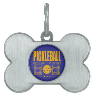 Placa Para Mascotas Espíritu De Balonmano - Déjalo Todo En La Corte