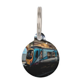 Placa Para Mascotas Estación de Manchester