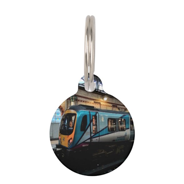 Placa Para Mascotas Estación de Manchester (Anverso)