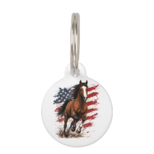 Placa Para Mascotas Estados Unidos 250º Libertad