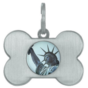 Placa Para Mascotas Estatua de la libertad: La antorcha