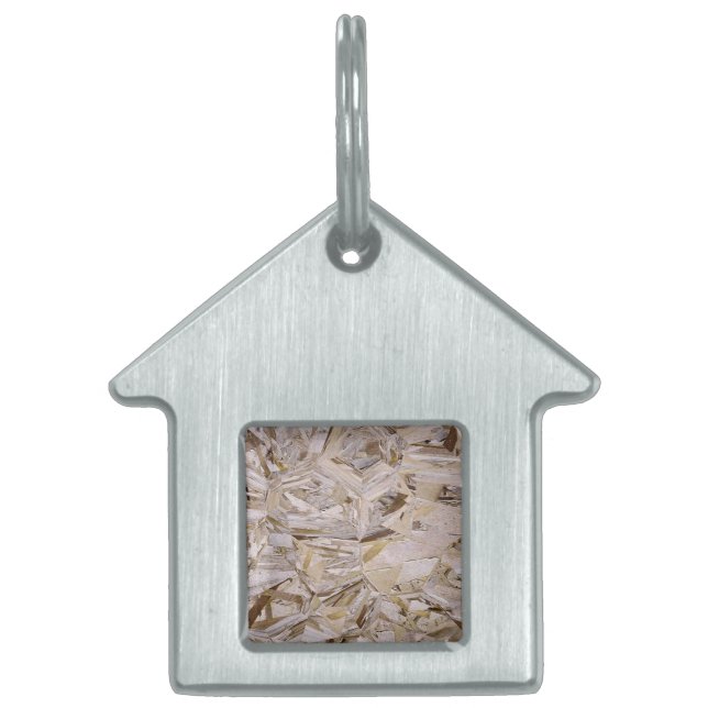 Placa Para Mascotas Estilo de contrachapado OSB de construcción (Frente)