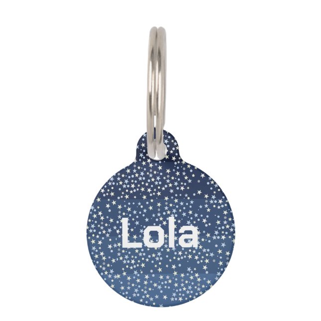 Placa Para Mascotas Estrellas en el cielo (Anverso)