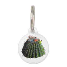 Etiqueta Cactus Round Pet