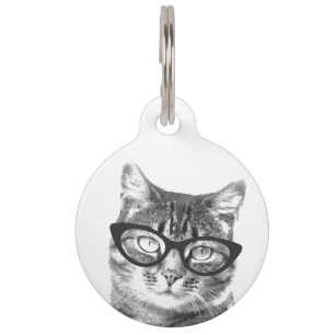 Placa Para Mascotas Etiqueta de encargo del mascota de la foto para el