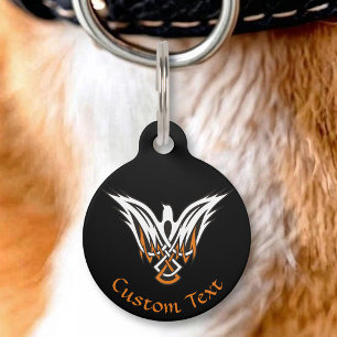 Placa Para Mascotas Etiqueta de identificación de ave celta