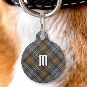Placa Para Mascotas Etiqueta de identificación de Clan Gordon con Tart