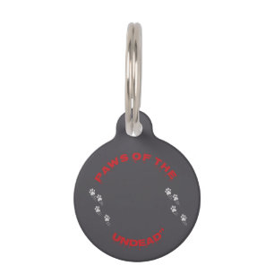 Placa Para Mascotas Etiqueta de identificación de gato divertido - Bru