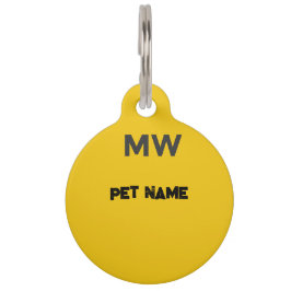 Placa Para Mascotas Etiqueta de identificación de gato personalizada c