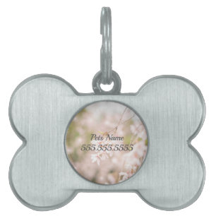 Placa Para Mascotas Etiqueta de identificación de mascota con las espá