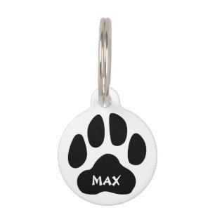Placa Para Mascotas Etiqueta de identificación de mascota con nombre p