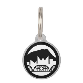 Placa Para Mascotas Etiqueta de identificación de mascota de Chattanoo