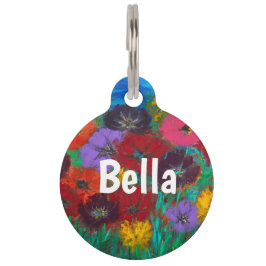 Placa Para Mascotas Etiqueta de identificación de mascota de flourier 