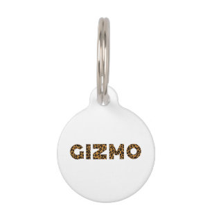 Placa Para Mascotas Etiqueta de identificación de mascota Gizmo