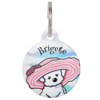 Placa Para Mascotas Etiqueta de identificación de mascota KiniArt Bich