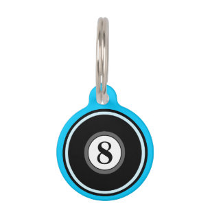 Placa Para Mascotas Etiqueta de identificación de mascotas - 8 bolas -