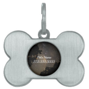 Placa Para Mascotas Etiqueta de identificación de mascotas de árboles 