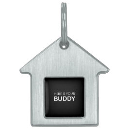 Placa Para Mascotas Etiqueta de identificación de mascotas de Buddy - 