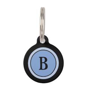Placa Para Mascotas Etiqueta de identificación de mascotas - Monogram