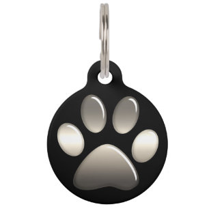 Placa Para Mascotas Etiqueta de identificación de mascotas - Papel pla