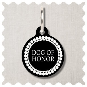Placa Para Mascotas Etiqueta de identificación de mascotas para perros