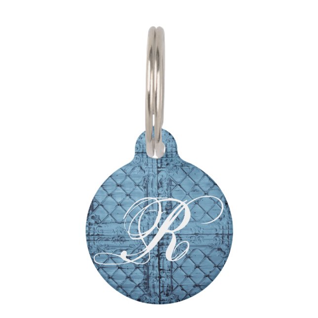 Placa Para Mascotas Etiqueta de identificación de perro personalizada  (Anverso)