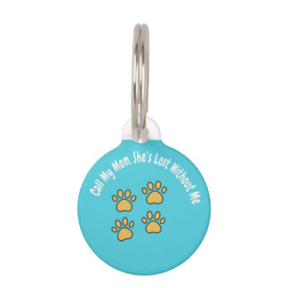 Placa Para Mascotas Etiqueta de identificación de perro personalizada