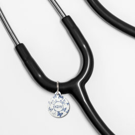 Placa Para Mascotas Etiqueta de identificación de stethoscope para mar