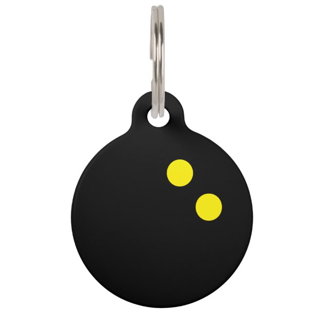 Placa Para Mascotas Etiqueta de identificación del mascota de la pelot (Anverso)