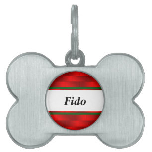 Placa Para Mascotas Etiqueta de identificación del Mascota de Ladrillo