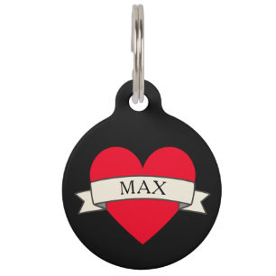 Placa Para Mascotas Etiqueta de identificación para mascotas adorable