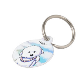 Placa Para Mascotas Etiqueta de identificación para mascotas Bichon Fr