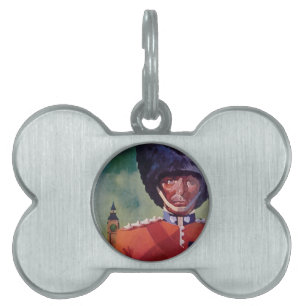 Placa Para Mascotas Etiqueta de identificación para mascotas con carte
