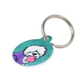 Placa Para Mascotas Etiqueta de identificación para mascotas KiniArt O